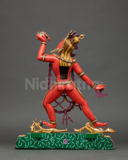 Dorje Naljorma Statue | Vibrant Tantric Buddhist Goddess Sculpture