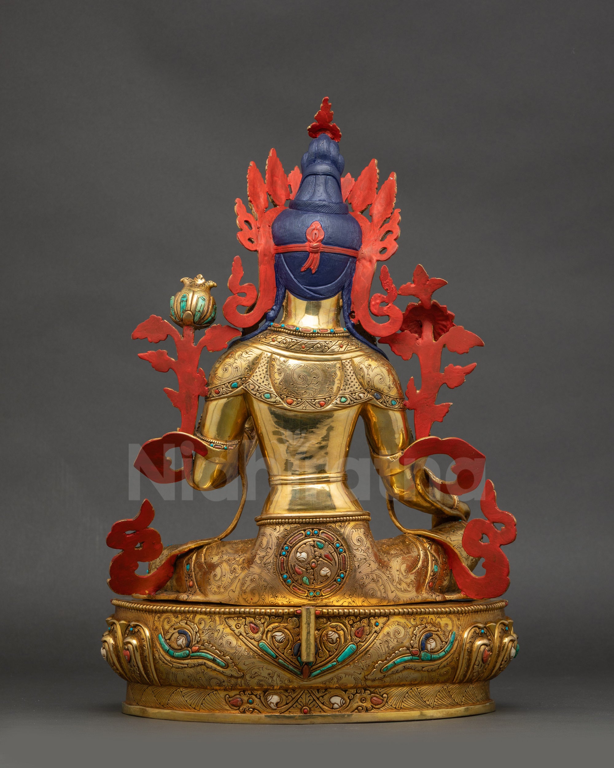 Green Tara Statue