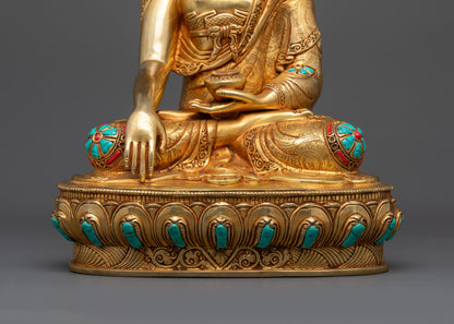 Buddha Shakyamuni Sculpture | Enlightenment Symbol for Sacred Spaces