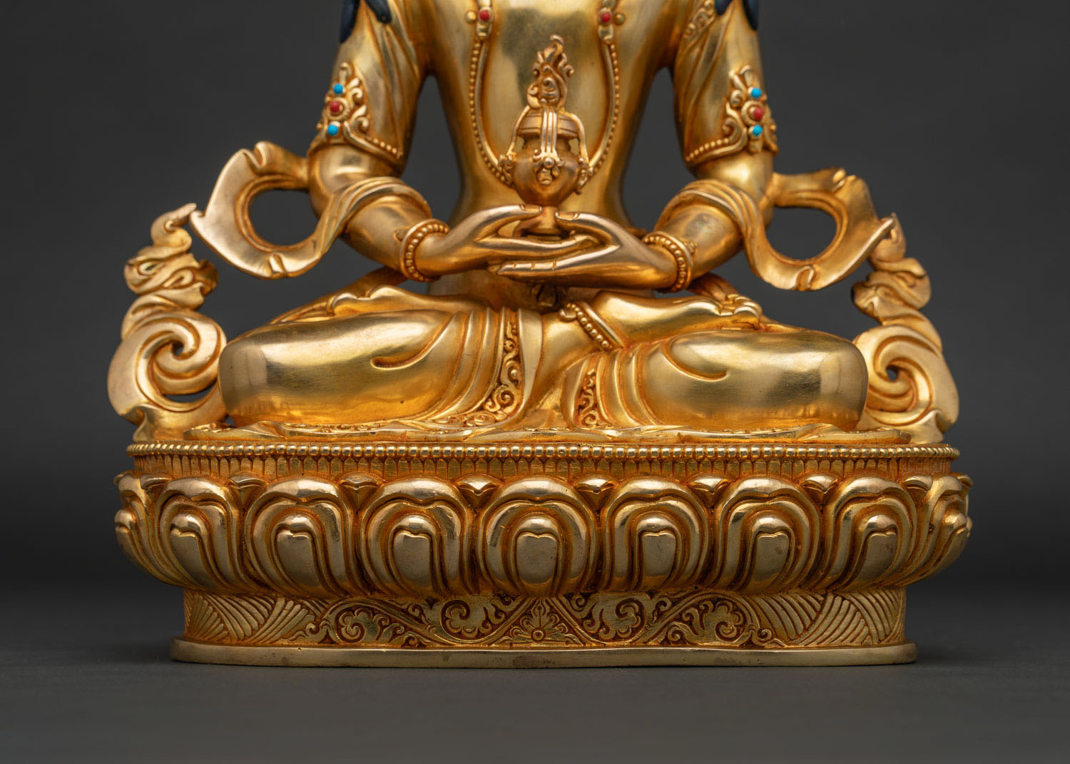 Exclusive Amitayus Buddha Statue | Eternal Nepalese Artistry