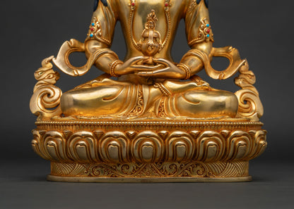 Exclusive Amitayus Buddha Statue | Eternal Nepalese Artistry