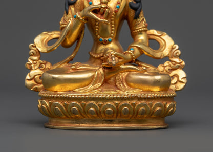 Tibetan Vajrasattva Statue | Sacred Buddhist Idol for Spiritual Healing