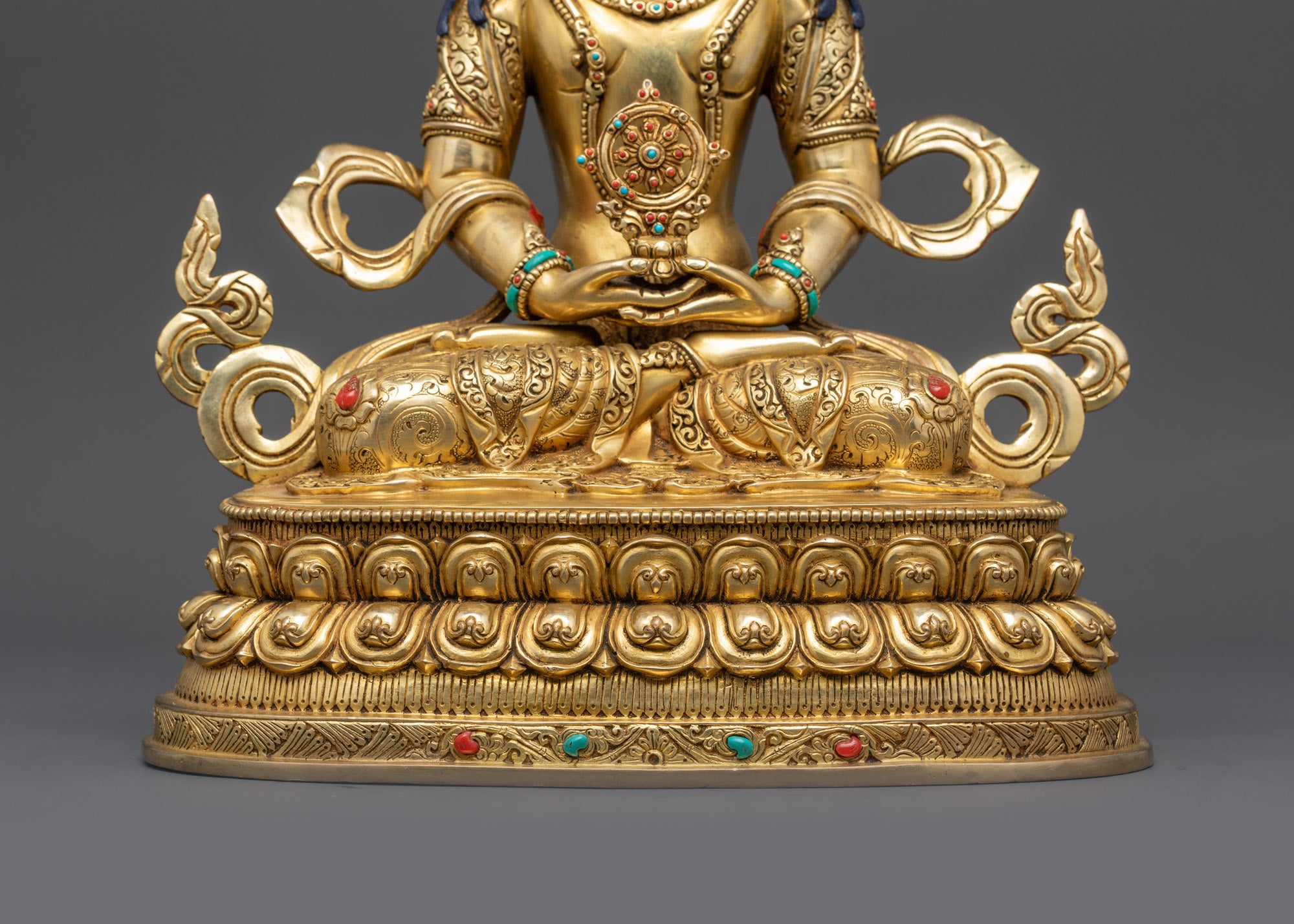 Supreme Enlightenment Vairocana Buddha Statue | Sacred Spiritual Idol