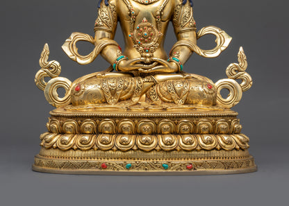 Supreme Enlightenment Vairocana Buddha Statue | Sacred Spiritual Idol