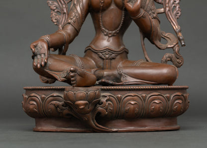 Green Tara Statue