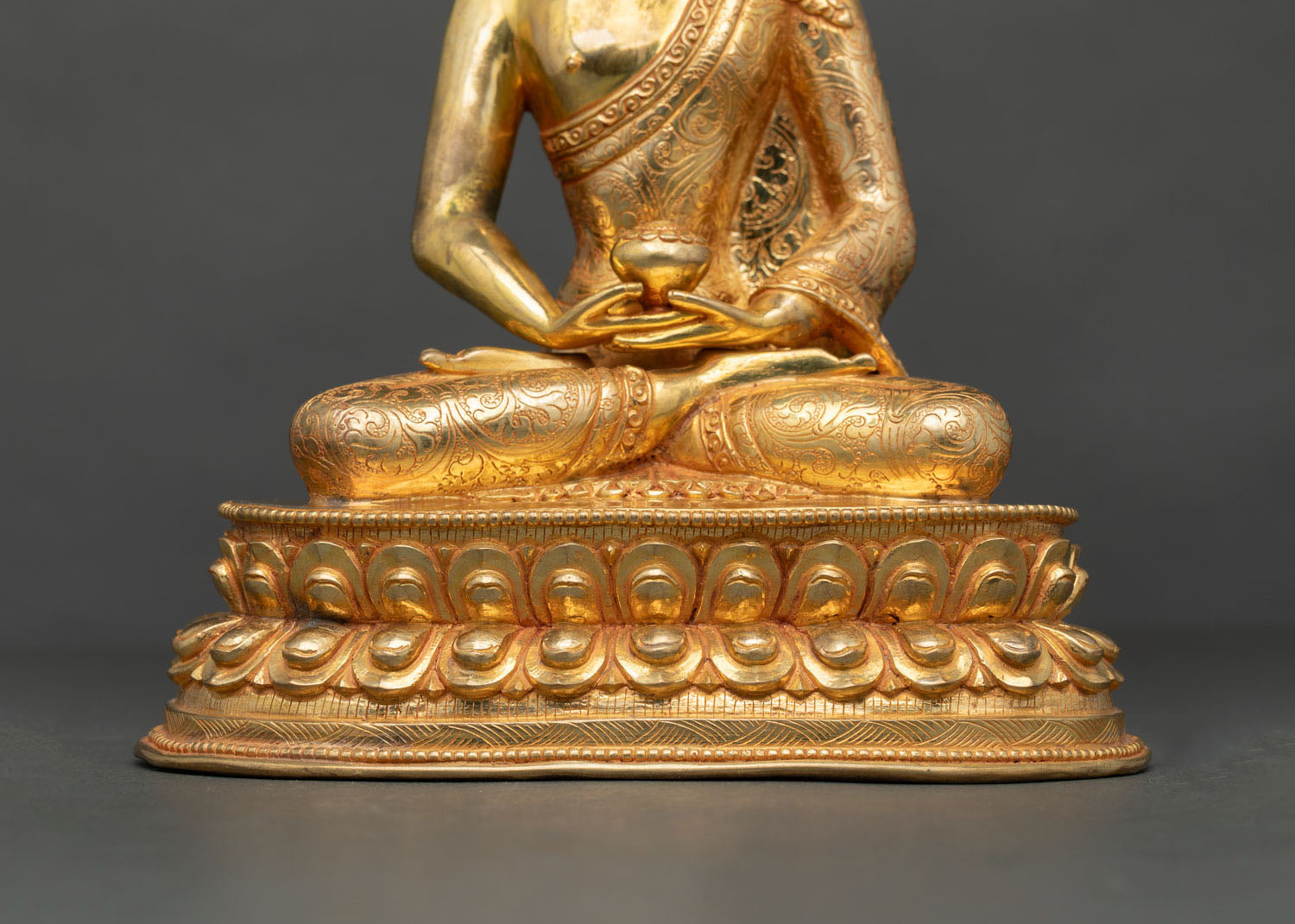 Amitabha Buddha Statue | Handmade Himalayan Copper Art