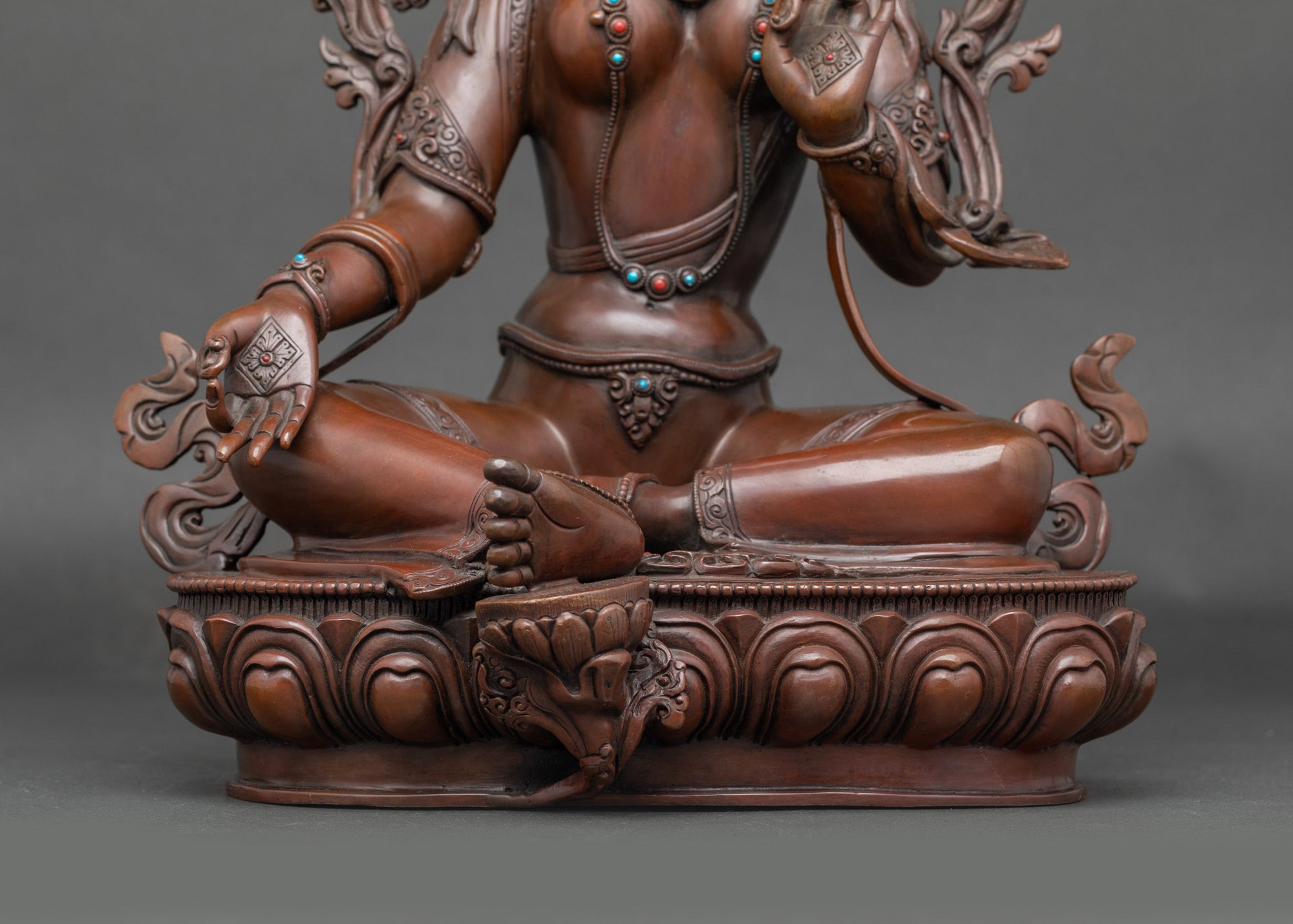 Green Tara Statue