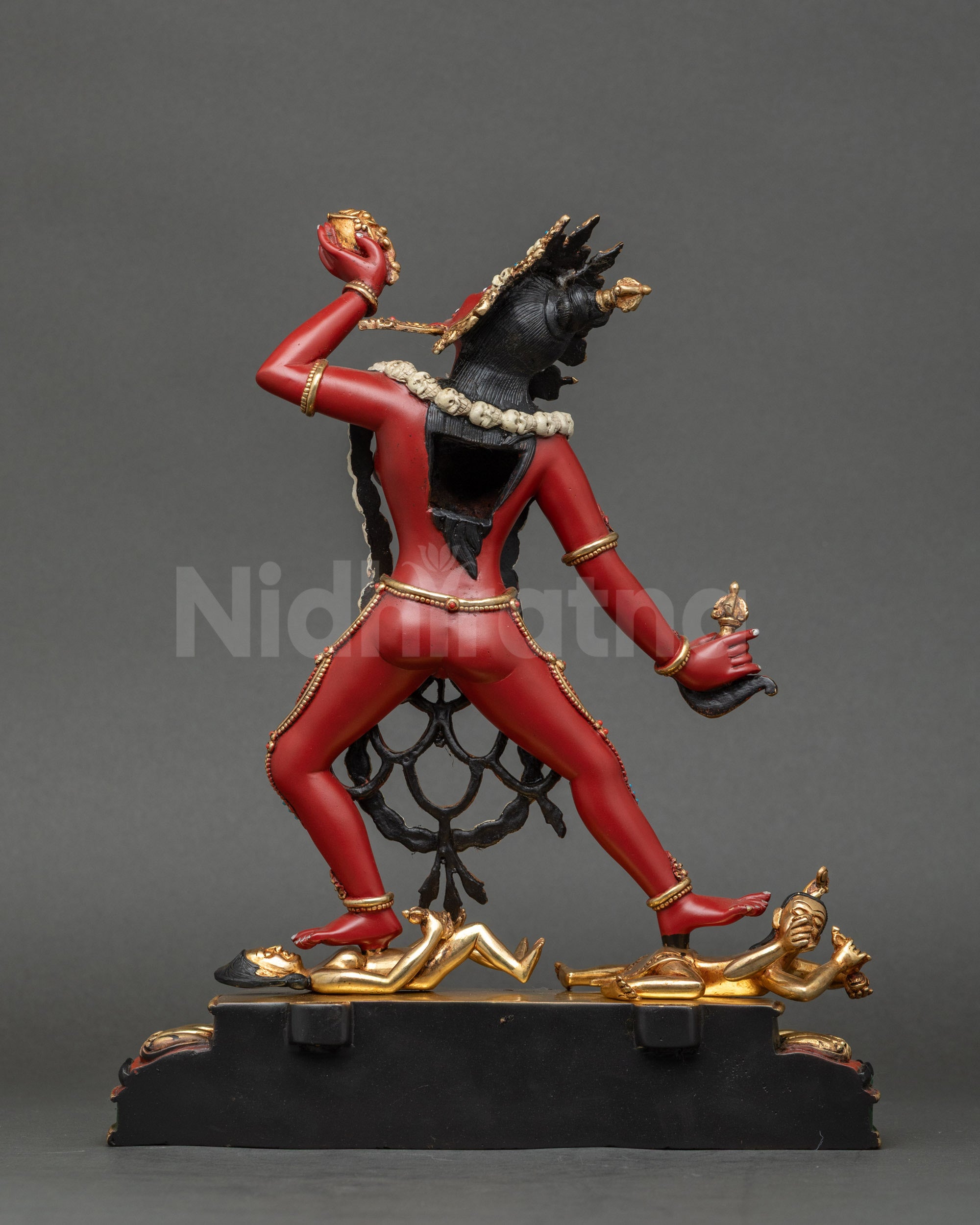 Tantric Vajrayogini Statue | Dakini Sculpture for Chöd Practices