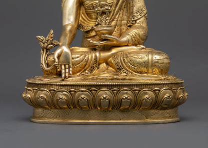 Bhaisajyaguru Medicine Buddha Statue | Buddhist Healing Sculpture