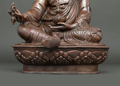 Guru Rinpoche Statue | Himalayan Spiritual Sculpture