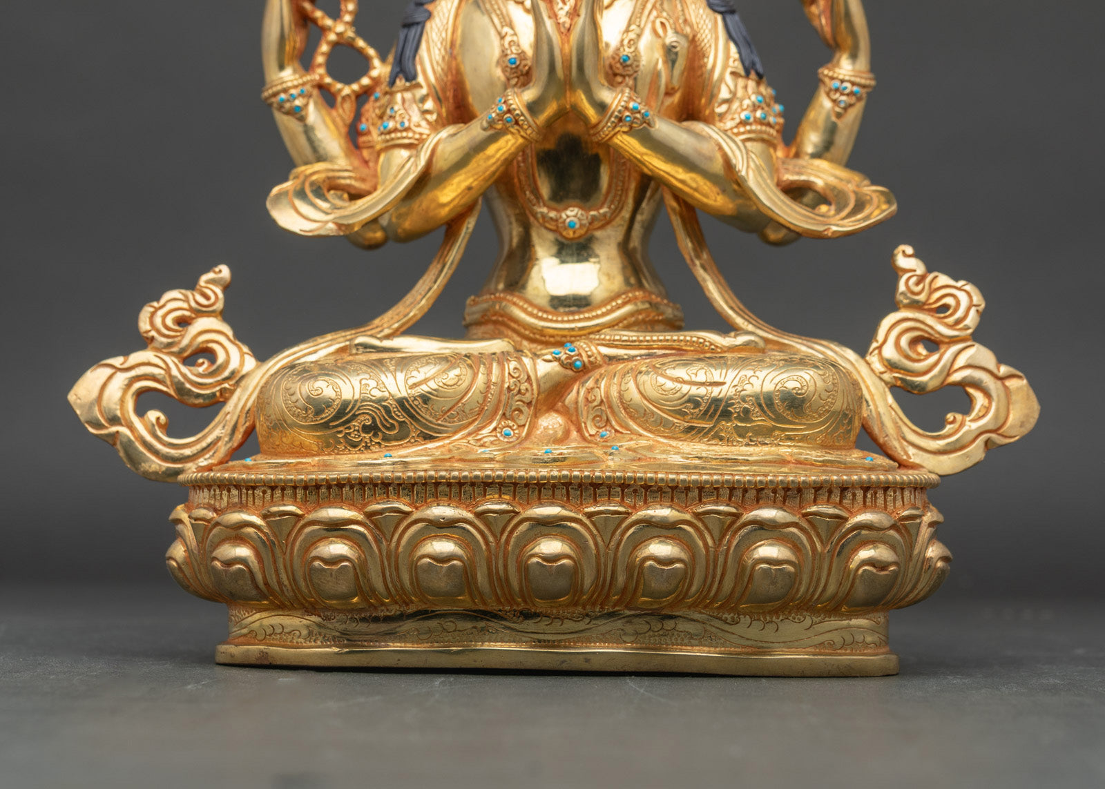 Four-Armed Chenrezig Statue | Tibetan Buddhist Artwork