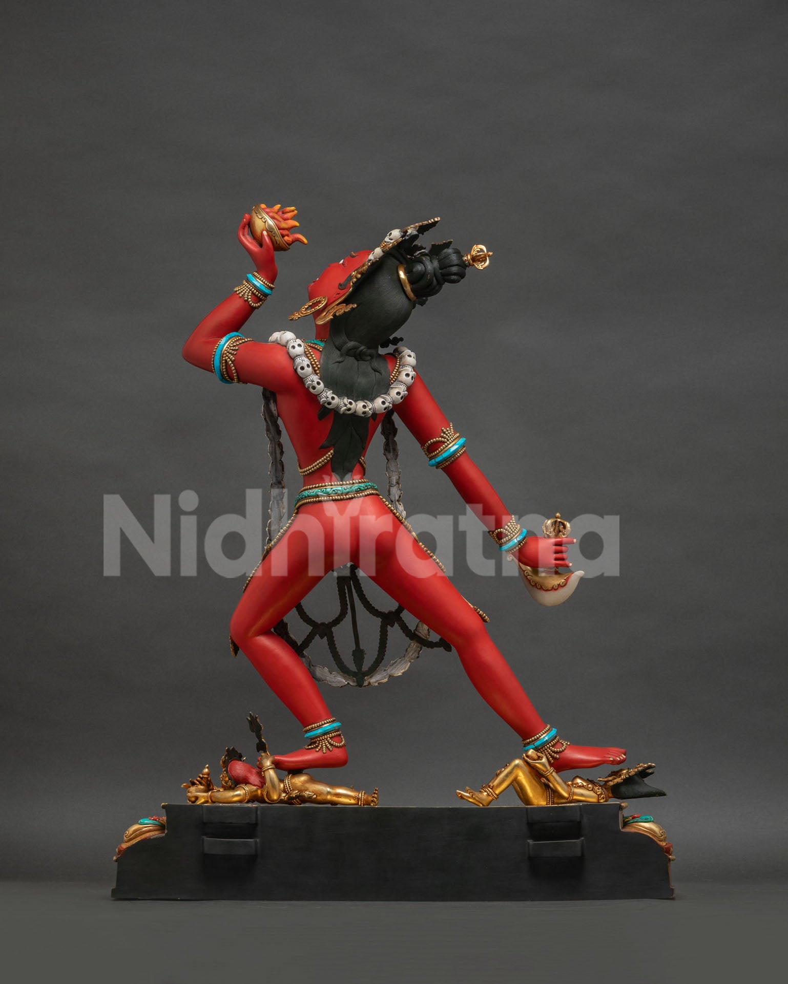 Vajrayogini (Dorje Naljorma) Statue - Handcrafted Dakini of Fire