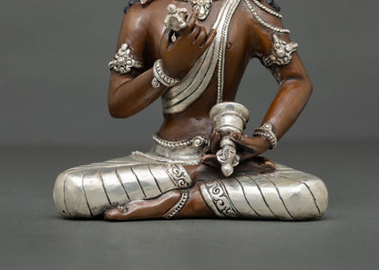 Handcrafted Vajrasattva Statue | Traditional Newari Craftsmanship