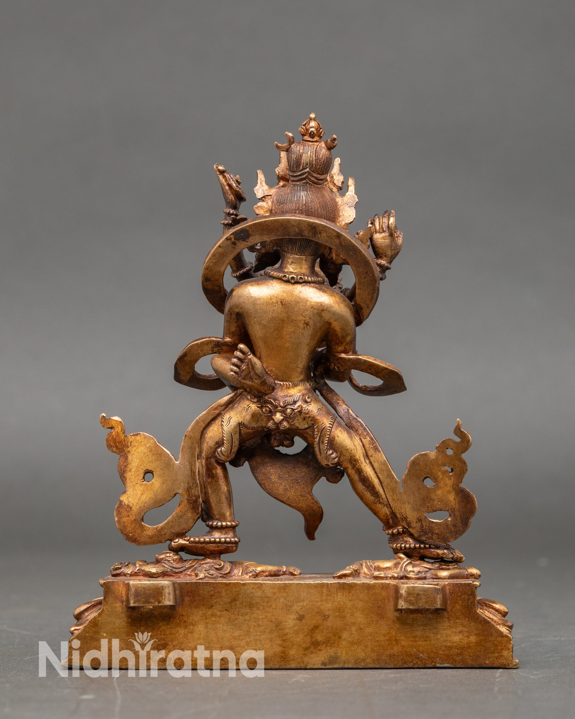 Antique Finish Chakrasamvara Statue | Meditation Decor