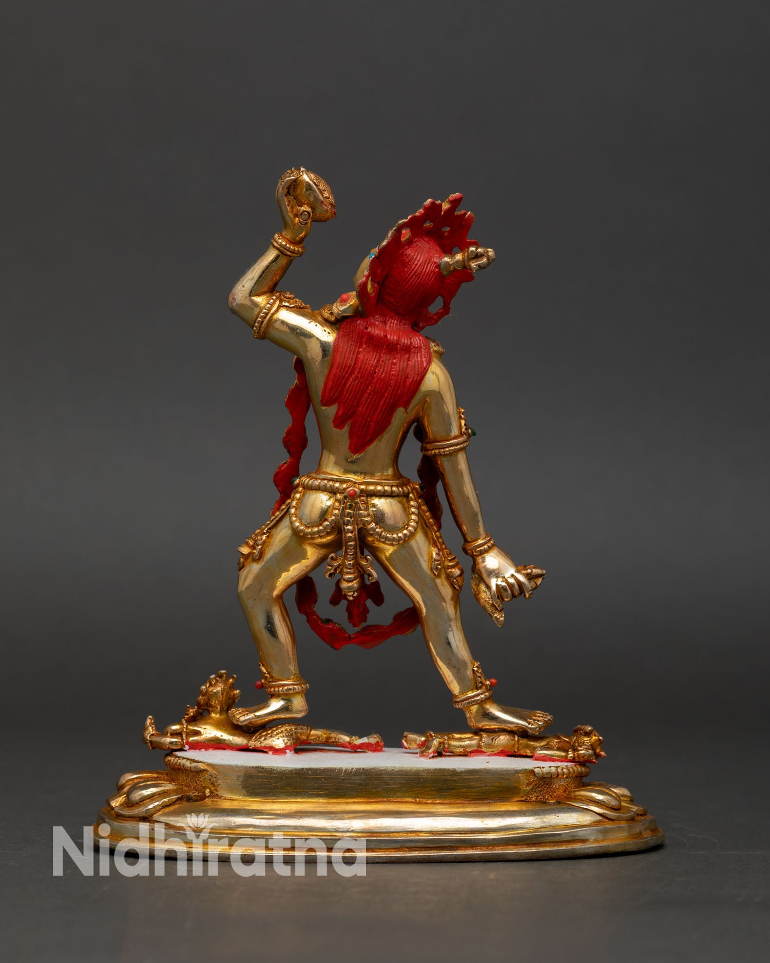 Vajrayogini Statue | 24K Gold Fire-Gilded Himalayan Artwork