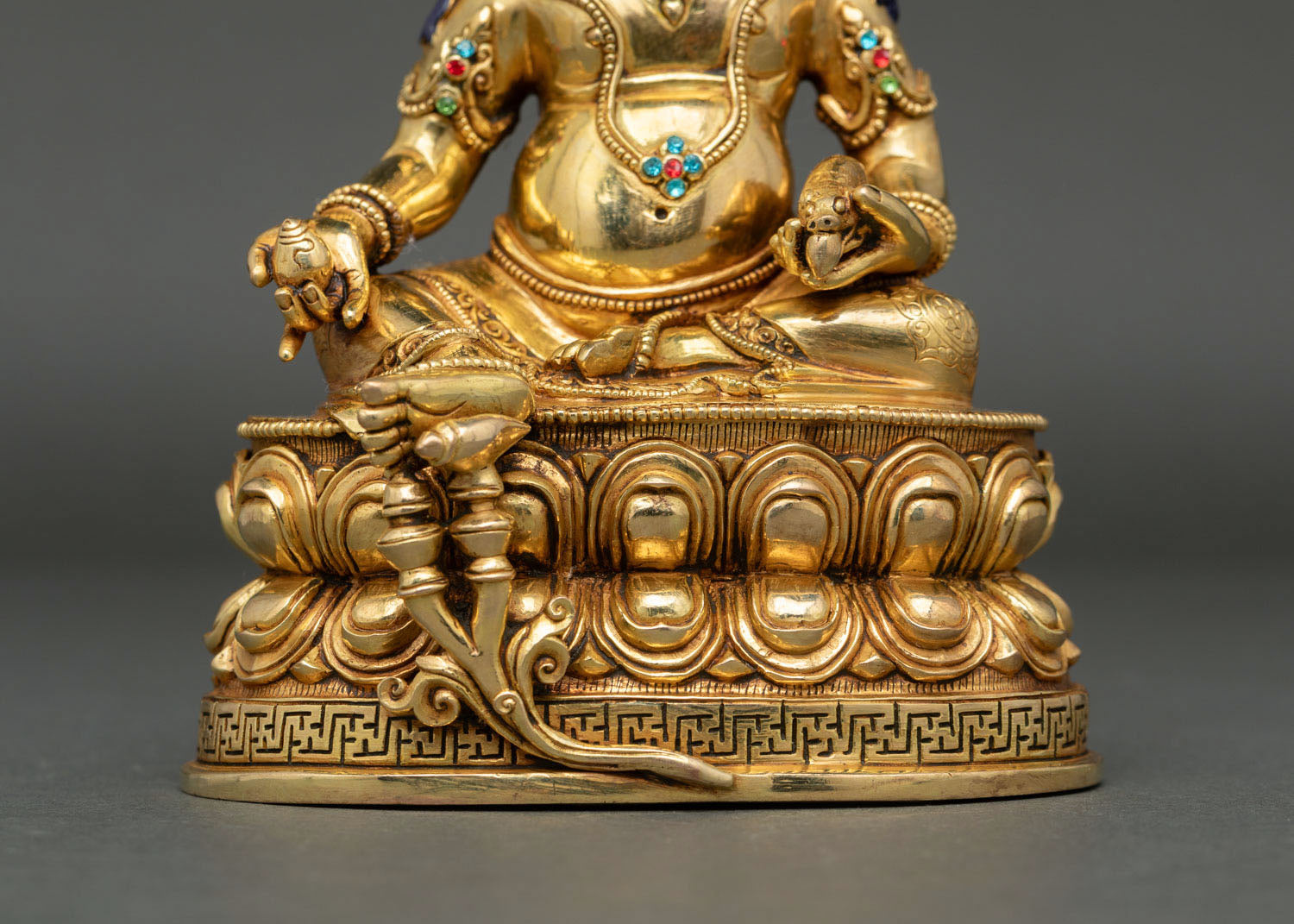 Dzambhala Statue | Buddhist Wealth Deity from Nepal