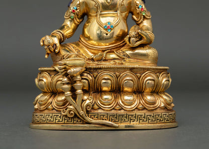 Dzambhala Statue | Buddhist Wealth Deity from Nepal