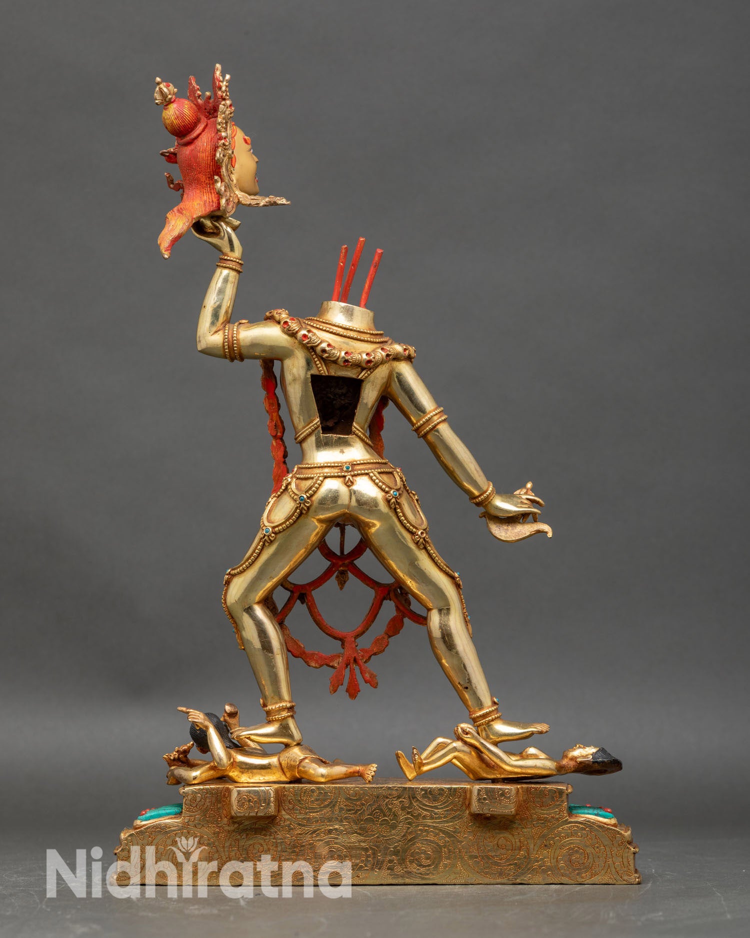 Handcrafted Vajrayogini Ucheyme | Severed Head Dakini Sculpture