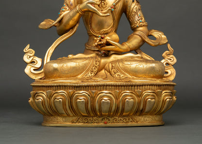 Handcrafted Vajrasattva Statue | Tibetan Purification Deity