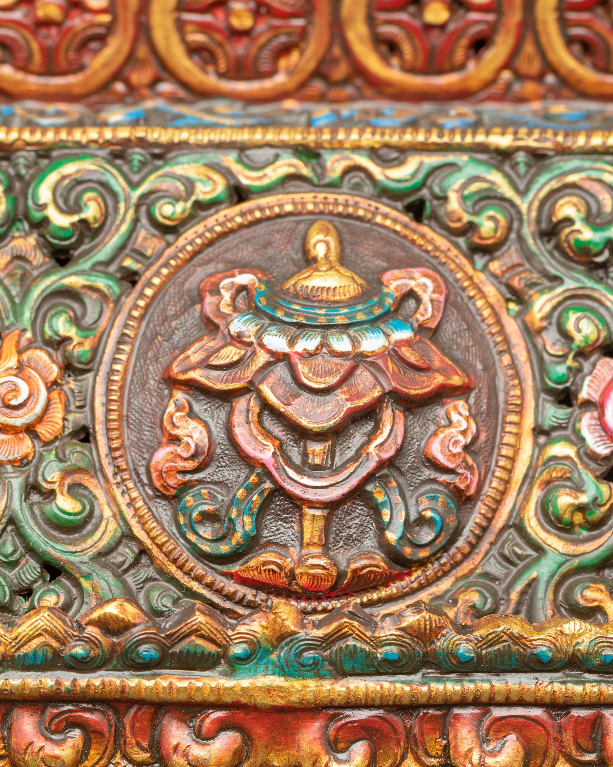 Himalayan Copper Incense Burner for Sacred Tranquility