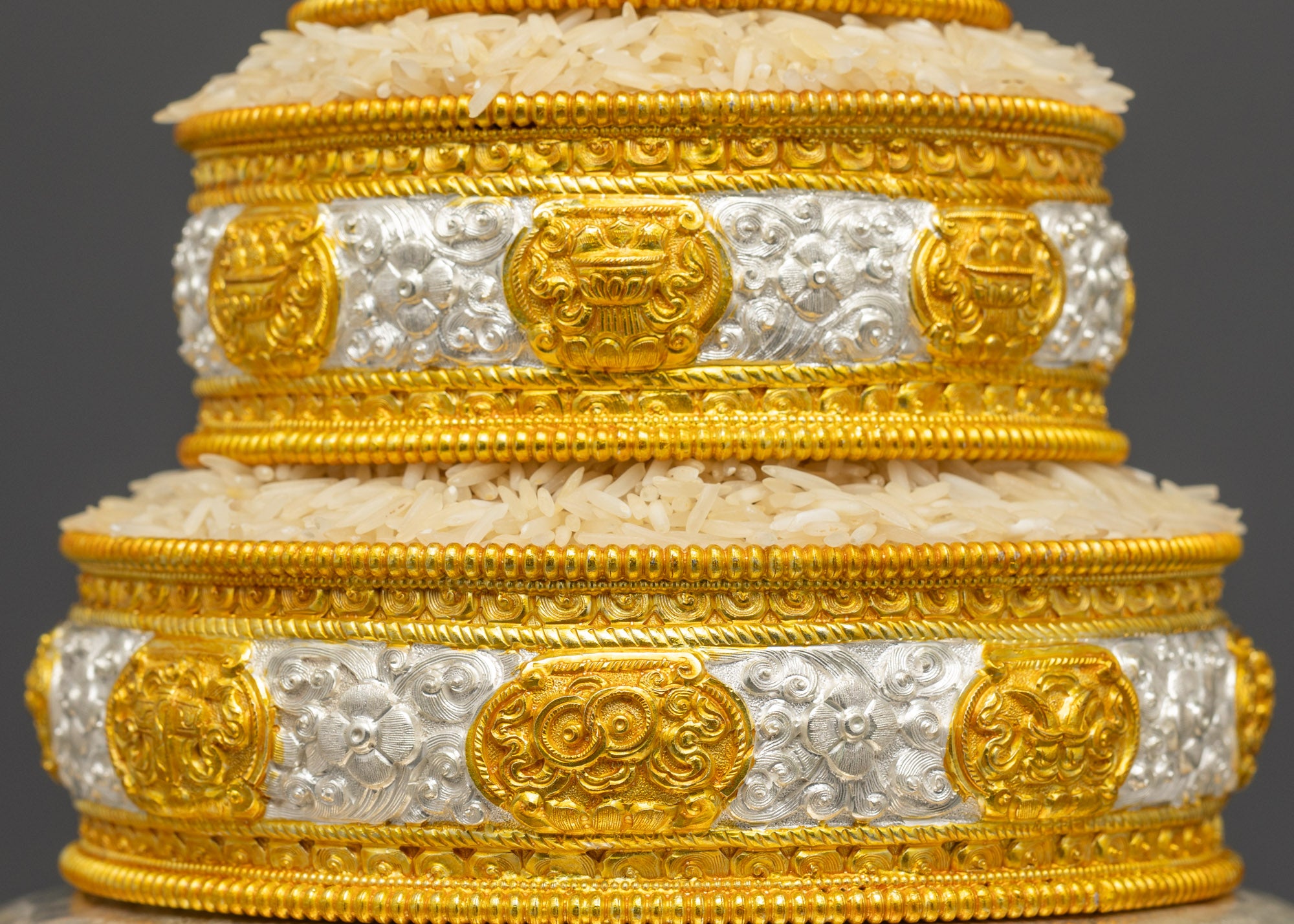 Exquisitely Handmade Mandala Offering Set | Ritual Offering Artwork