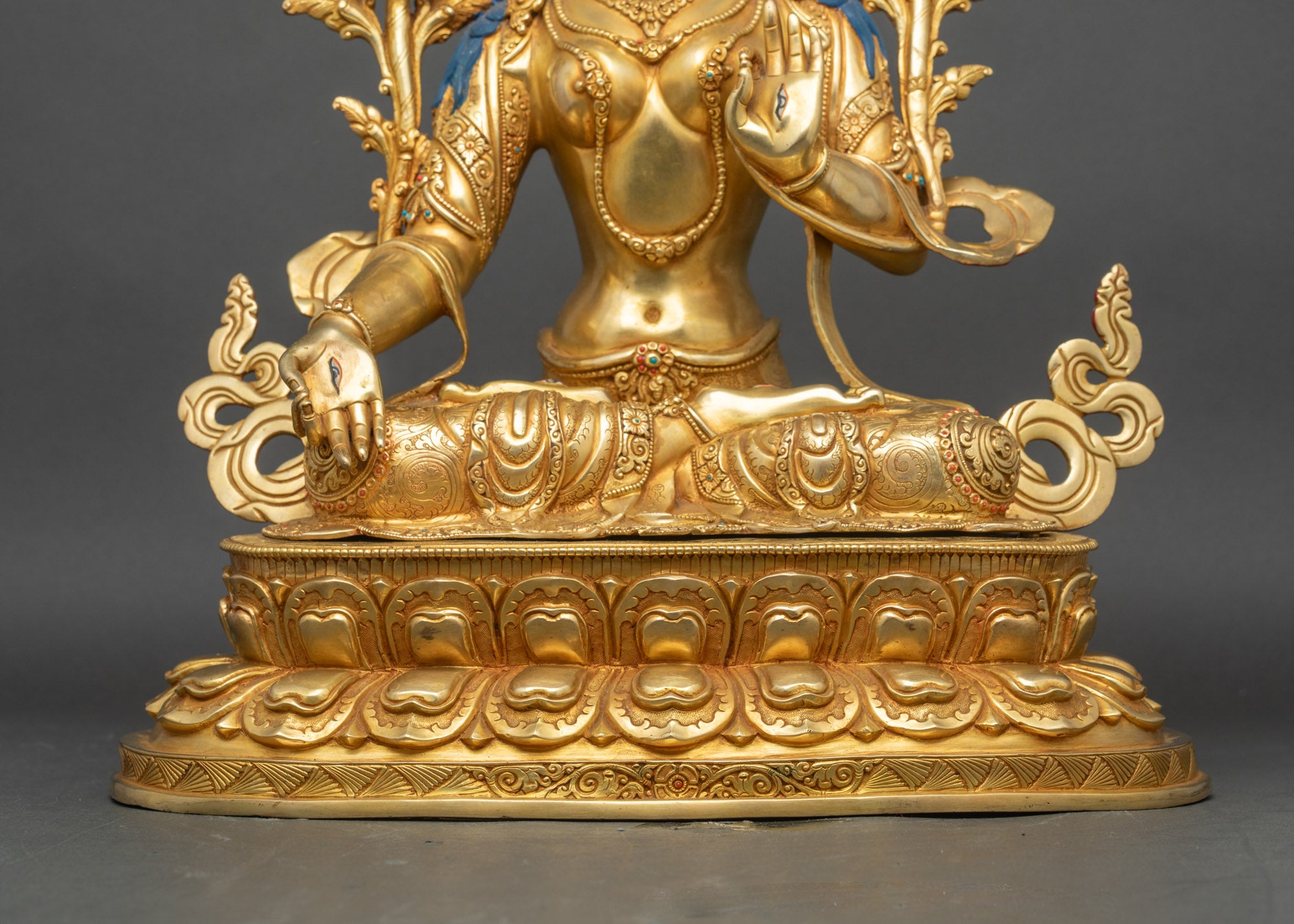 Drolma Karmo Statue | Artisan-Made Nepalese Spiritual Artwork