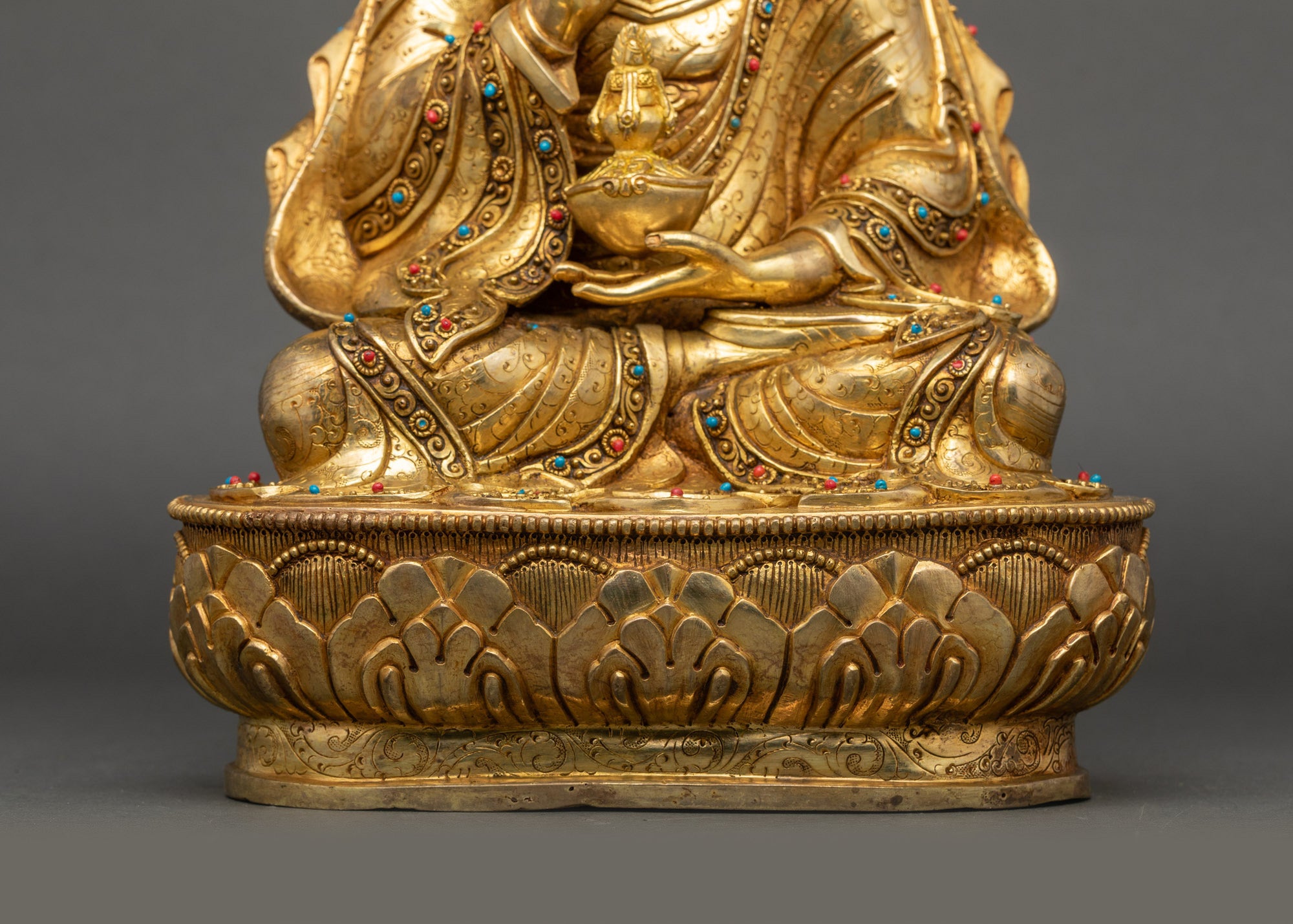 Authentic Tsokye Dorje Statue | Traditional Lost-Wax Buddhist Craft