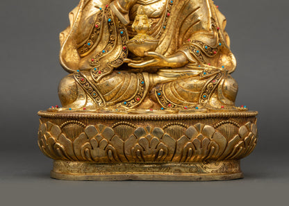 Authentic Tsokye Dorje Statue | Traditional Lost-Wax Buddhist Craft