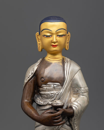 Shakyamuni Buddha with Disciples | Handcrafted Buddhist Statue