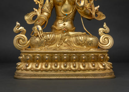 White Tara Statue | Compassion & Long Life Goddess Figurine