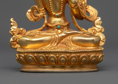 Himalayan Manjushri Statue | Handcrafted Deity for Mindfulness