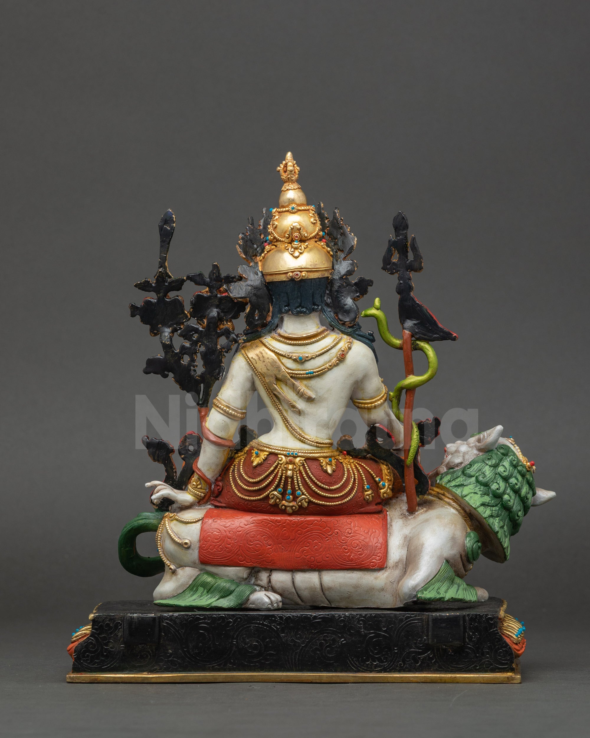 Simhanada Chenrezig Statue | Lion-Seated Bodhisattva of Compassion