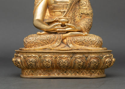 Authentic Amitabha Buddha Statue for Meditation Practice