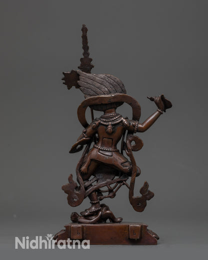 Simhamukha Dakini Statue | Lion-Faced Buddhist Statue