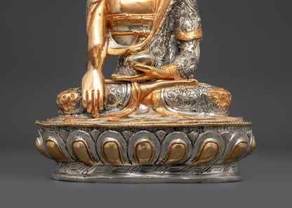 Crowned Shakyamuni Buddha Statue