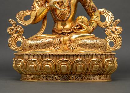 Vajrasattva Sculpture | Nepalese Buddhist Deity Inspiring Inner Purity