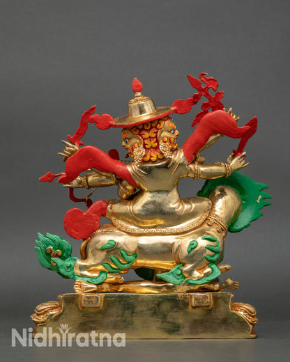 Wrathful Pehar Gyalpo Statue | Tibetan Buddhist Dharma Protector