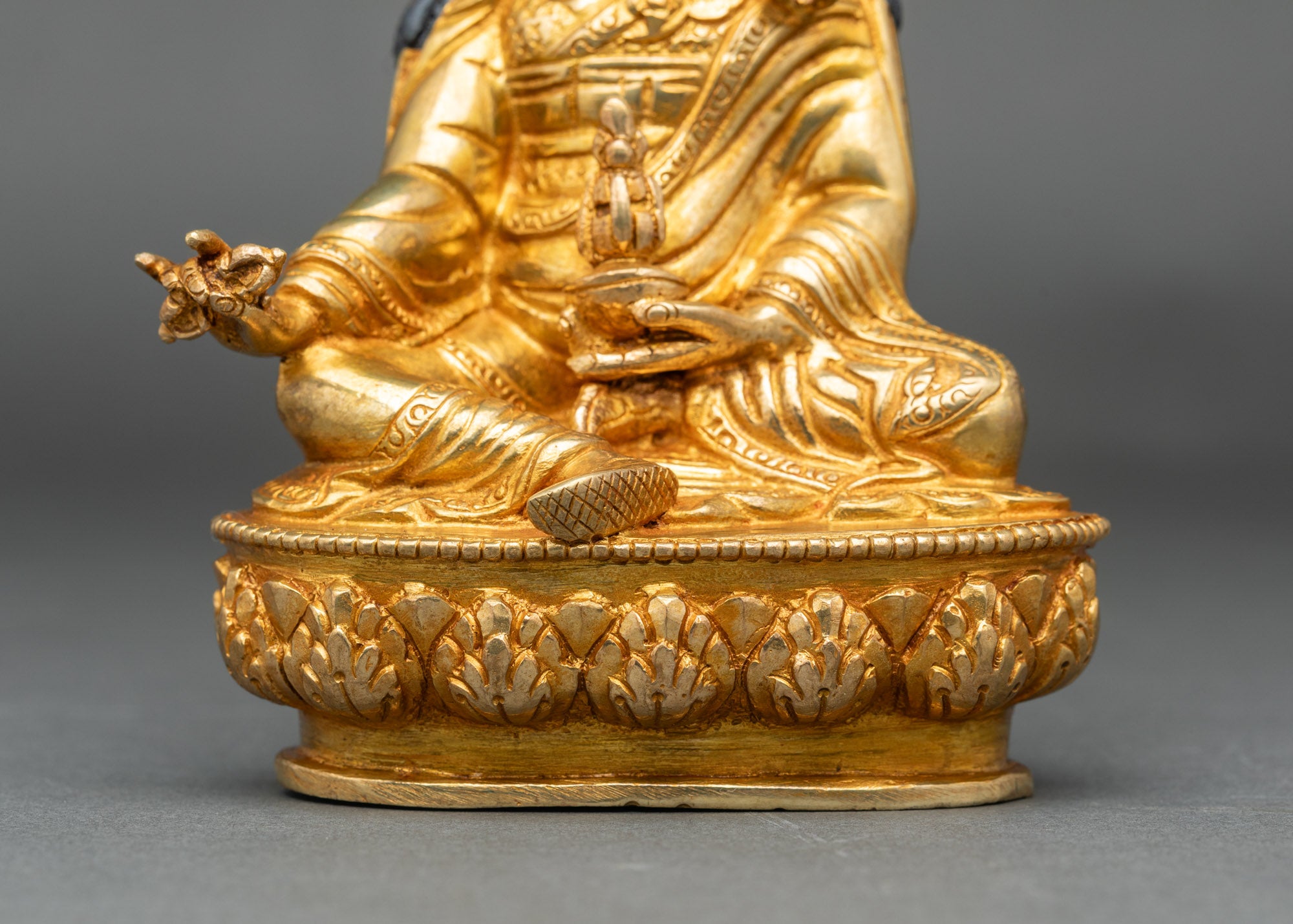 Guru Rinpoche Copper Statue | Spiritual Master of Tibetan Buddhism