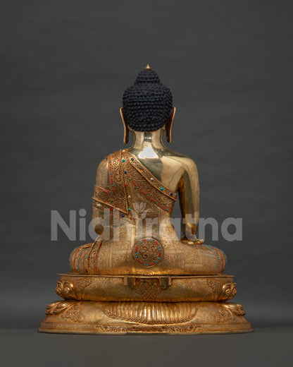 Shakyamuni Buddha Copper Statue — Perfect Meditation Companion