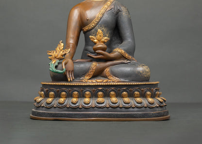 Medicine Buddha | Healing Buddha Statue for Spiritual Altar Decor