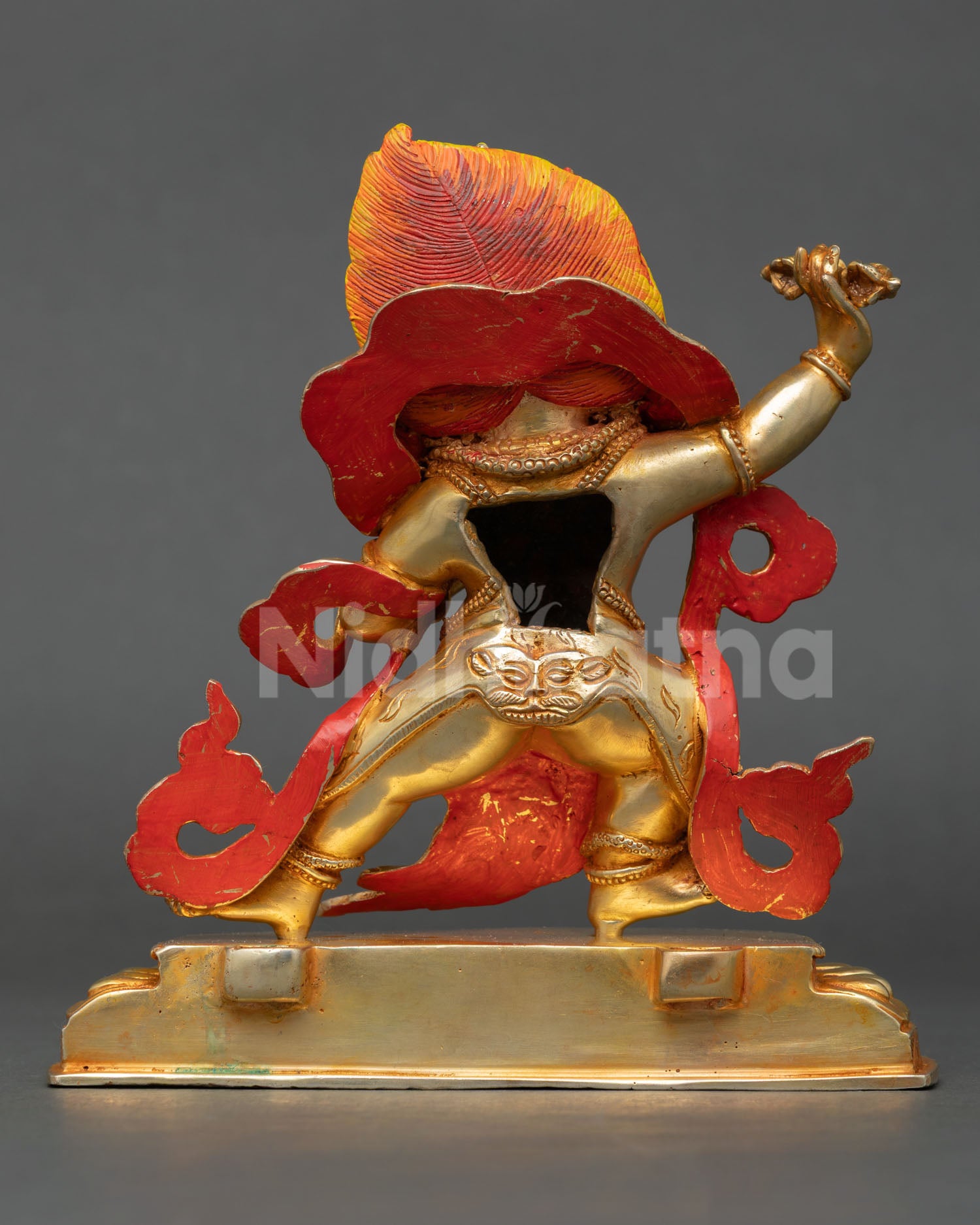 Handcrafted Vajrapani Statue | Buddhist Vajra Holder Sculpture