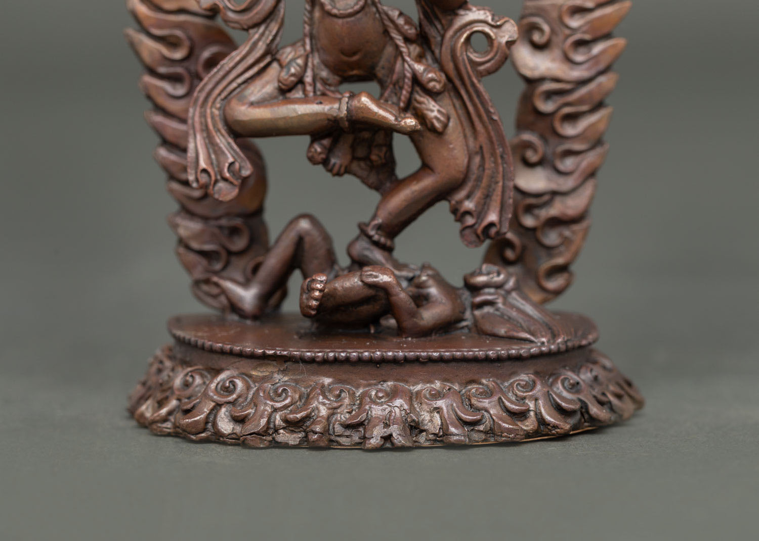 Dorje Phagmo Statue – Oxidized Copper Sacred Dakini Art