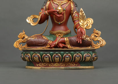 Kshitigarbha Bodhisattva – Handmade Sculpture for Altar Decor
