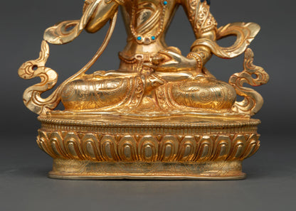 Handmade Vajrasattva Statue for Buddhist Practitioners