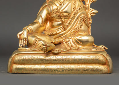 Tibetan Jigme Lingpa Buddha Statue for Home Decor