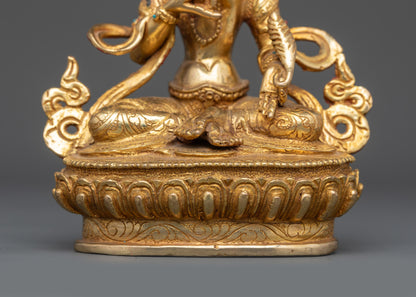 Kshitigarbha Statue | Traditional Himalayan Guardian of the Afterlife