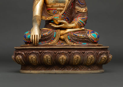 Shakyamuni Buddha Statue from Nepal | Buddhist Meditation Idol