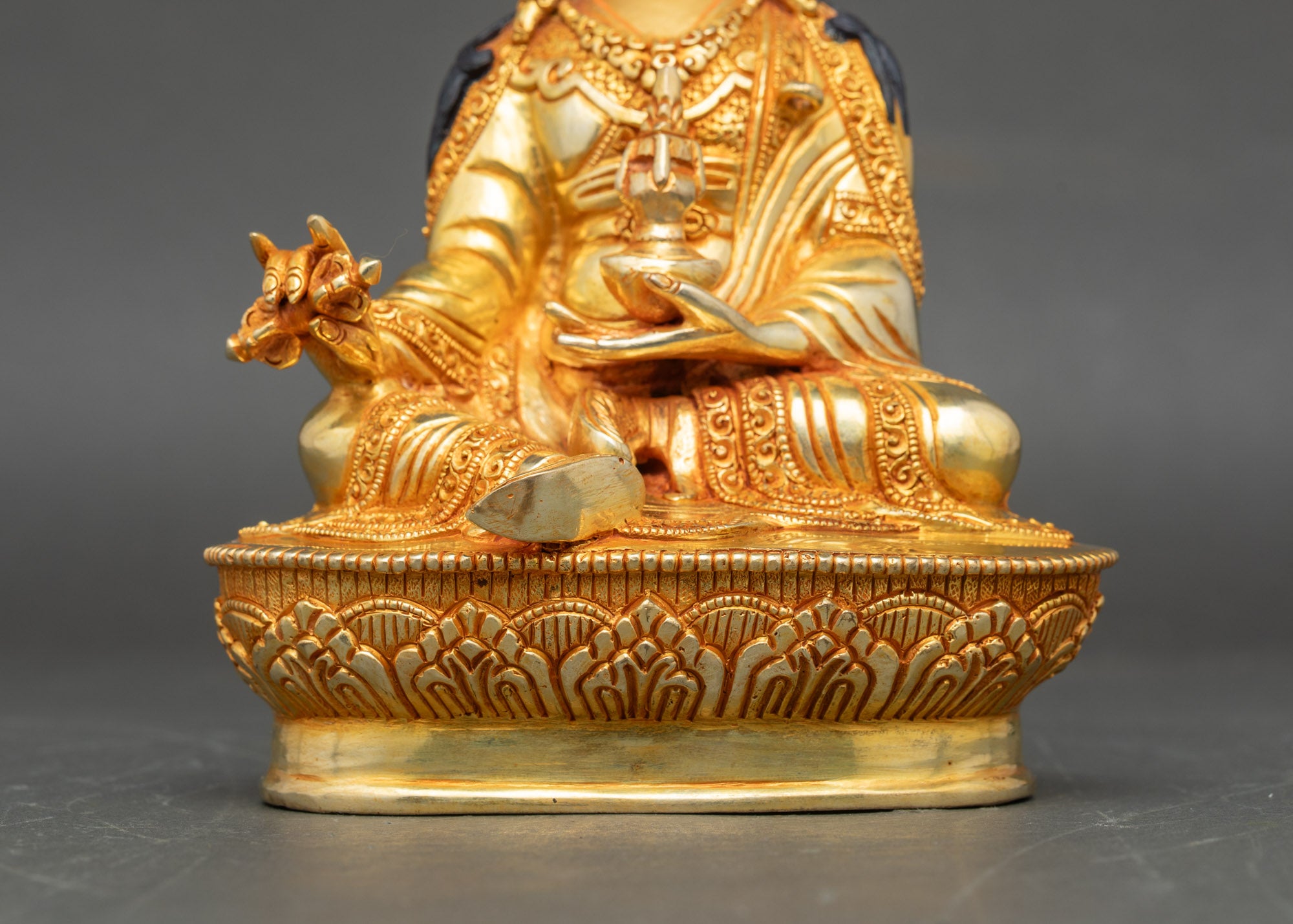 Padmasambhava Statue | Authentic Nepalese Copper Buddhist Figurine