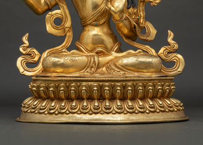 Manjushri Bodhisattva Statue – Handmade in Nepal