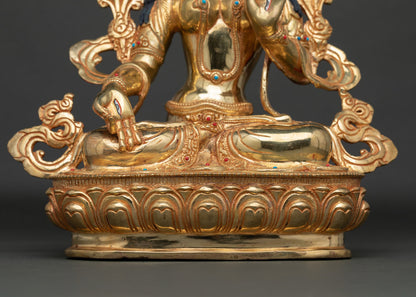 White Tara Statue | Traditional Lost-Wax Casting Art